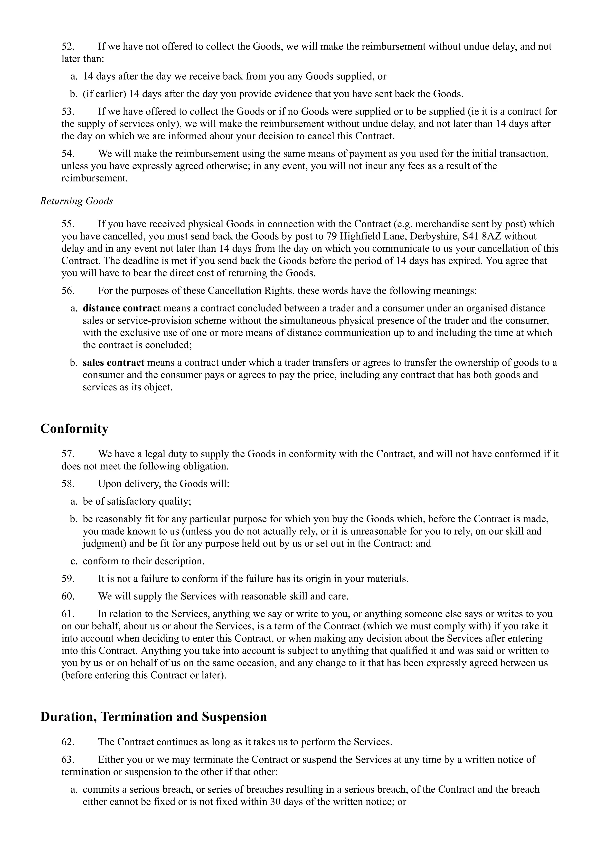 QRidian Terms and Conditions Page 5